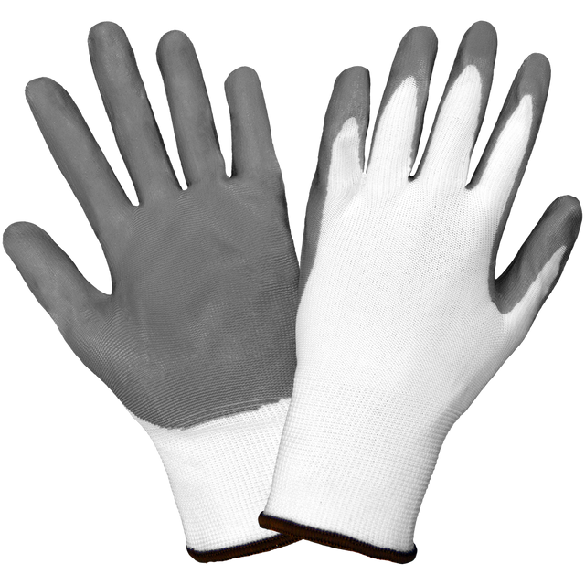 Economy Nitrile Polyester Glove-386