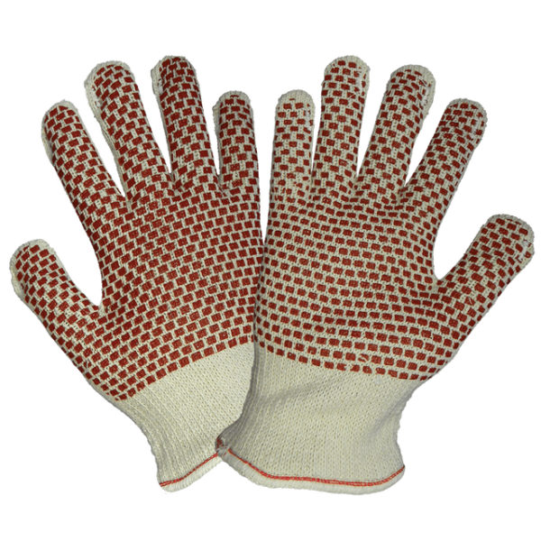 Nitrile Block Pattern Hot Mill Glove-400