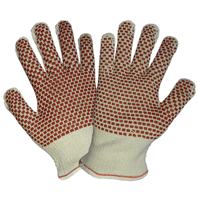 Nitrile Block Pattern Hot Mill Glove-400