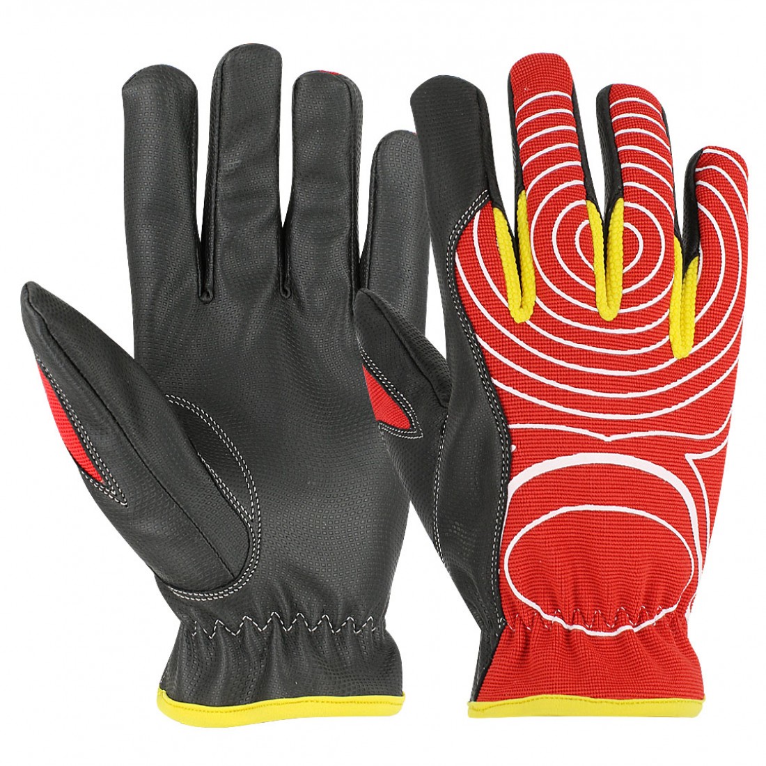 PU Leather Gloves-338