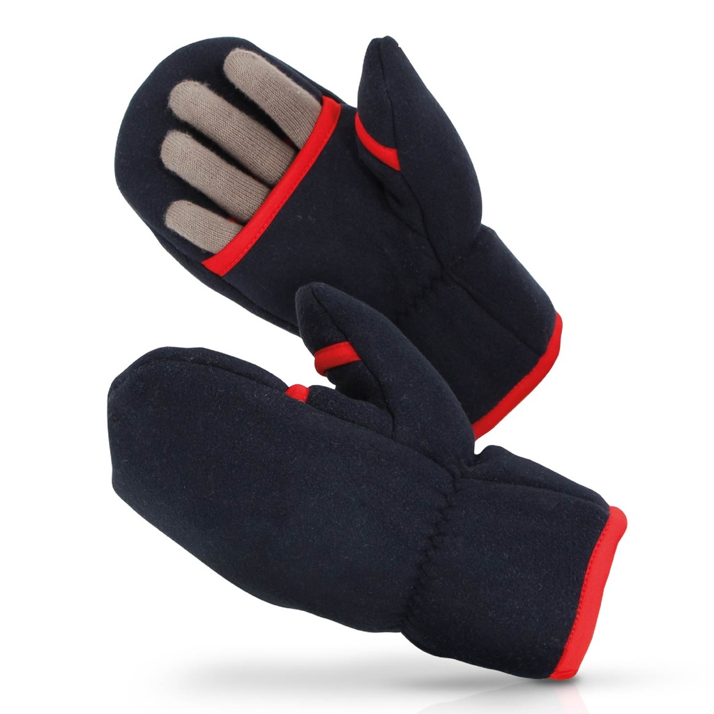 Sherpa Fleece Mitten Gloves-485