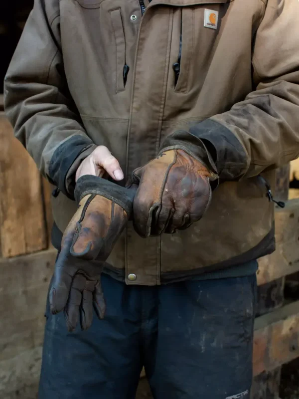 Farmer Leather Work Glove-504