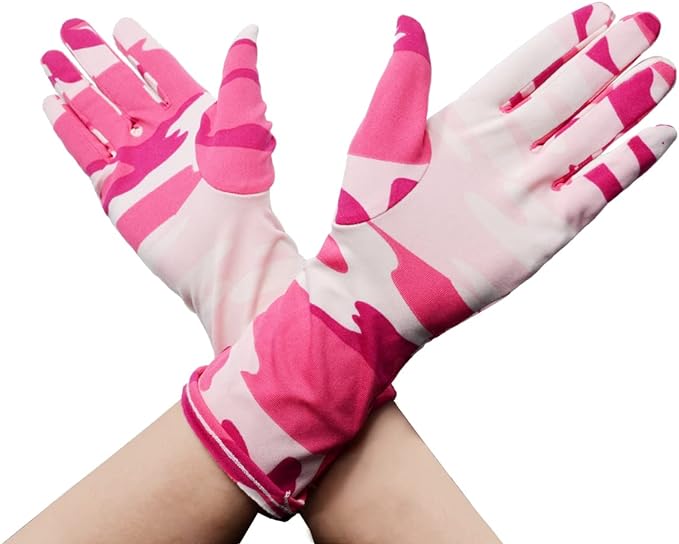 Length Spandex Gloves-738